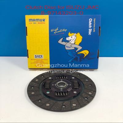 China TF 4JA1 ISUZU Clutch Disc JMC 1020 Assemblage van de 493 Koppelingsplaat 8-97083721-0 8-94453749-1 Te koop