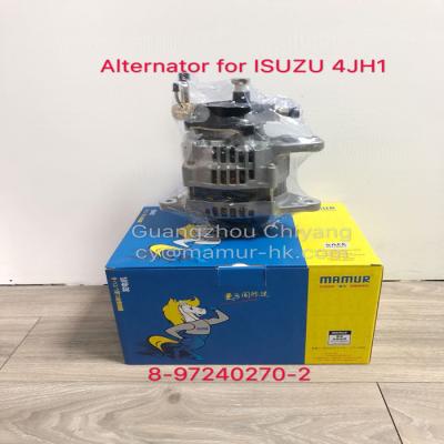 China 8-97240270-2 Alternator ISUZU Engine Parts For ISUZU NKR NPR NQR 4JH1 for sale