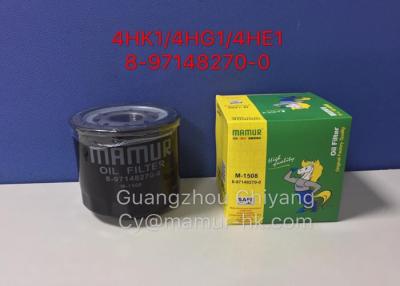 China 4HK1 4HF1 4HG1 ISUZU Engine Parts 8-97148270-0 Oil Filter for sale