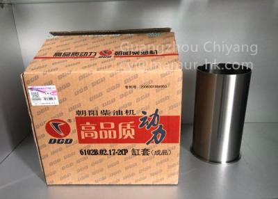 China 102mm Engine Cylinder Liner For CHAOCHAI CY4102 6102B.02.17-2CP for sale