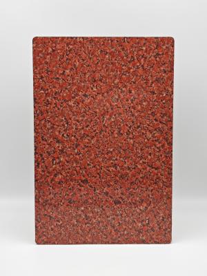 China Cor da superfície do grão de madeira folha de divisória ACP com superfície revestida de fluorocarbonetos à venda