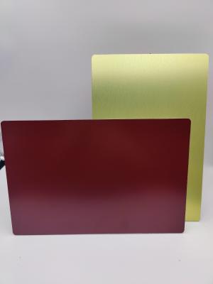 China Anti Fire PVDF ACP Sheet 5mm  Aluminum Panel Board Solid Color for sale