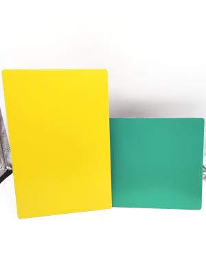 China PE Outdoor ACP Aluminium Composite Hoarding Board Solid Color for sale