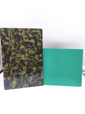 China Wood Grain Plastic Composite Panel , PE Aluminium Partition Panel Sheet for sale