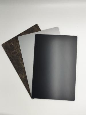 China PE Coated Silver Metallic ACP Sheet  Mirror Finish 0.15mm  Layer Thickness for sale