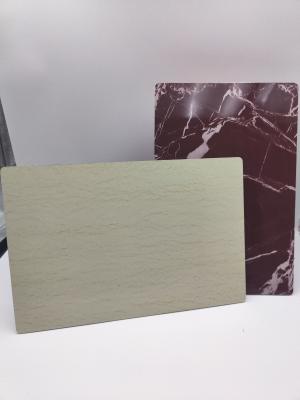 China Decorative Plastic Aluminum Composite Sheet Panels 2440mm Length Sandwich Type for sale