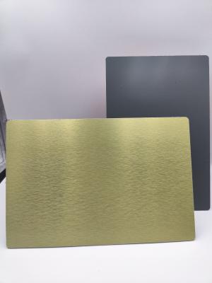 China Indoor ACP Plastic Sheet Panel 0.4mm Aluminium Layer High Gloss for sale