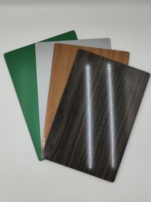 China Fluorkohlenstoff beschichtete Holz ACP-Blatt-Umhüllung 5mm   Dekorativ zu verkaufen