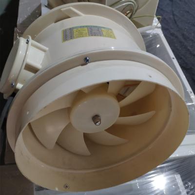 China 1850m3/h 110v 120v PP Axial Flow Ventilation Fan 2500 rpm for Lab Fume Hood Use for sale