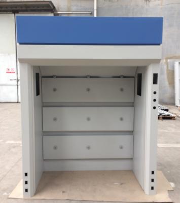 China All Steel Laboratory Fume Cabinet Walk-in Fume Cupboard CE certificated Floor Mounted Lab Fume Hood for sale