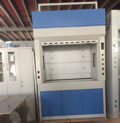 China Best Selling All Steel Laboratory Furniture 1800*850*2350mm CE certificated Standard Type Integrated Fume Hood for sale
