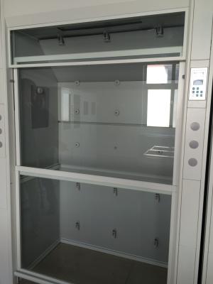 China All Steel Laboratory Furniture CE Certificated Floor Mounted Lab Fume Cabinet 5 Feet Wide Walk In Fume Hood for sale