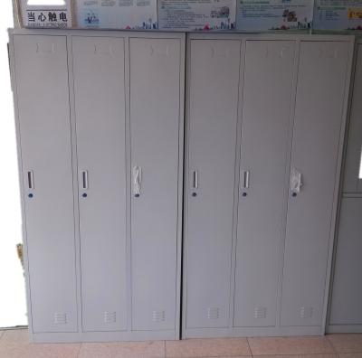 China top quality lab storage cabinet metal wardrobe steel locker for lab school house hospital office use for sale