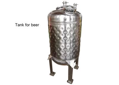 China SS316L 2000L Pillow Plate Jacket Tank For Beer Fermentation for sale