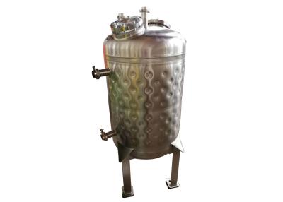 China Food Beverage Factory 1500L Pillow Plate Jacketed Vessel for sale