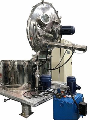 China Máquina vertical de la centrifugadora de la capacidad grande, máquina continua de la centrifugadora en venta