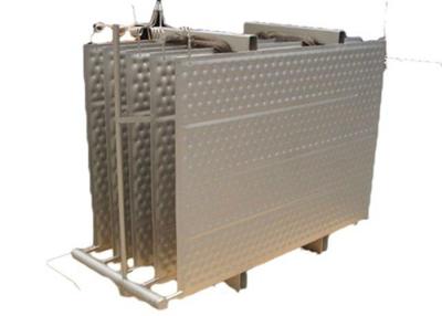 China Double Embossed Falling Film Plate Chiller For Seafood for sale