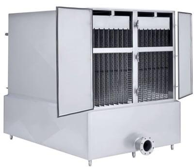 China Refrigerador de filme de queda de aço inoxidável do PBF para o leite à venda