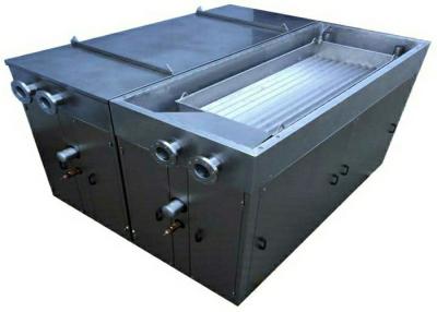 China Laser Welded Pillow Plate Falling Film Chiller Cabinet for sale