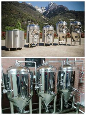 China GMP Stainless Steel 5000L Conical Fermentation Tank for sale
