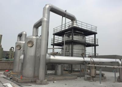 China Sistema da evaporação de efeito múltiplo de SS304 316L para o sulfato do amônio das águas residuais da tintura à venda