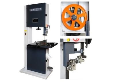 China Geared trunnion and double saw blade guide Cabinetwork Band Saw for sale