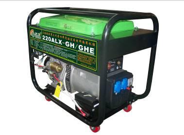 China 220ALX-GH / GEH Portable Petrol generator and Welder with good quality for sale