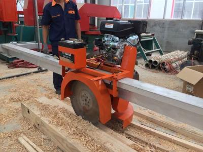 China Ultra portable sawmill(14HP kohler petrol engine) for sale
