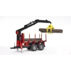 China ZM8006 forestry trailer crane for log's grabbing and loading for sale