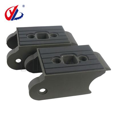 China PA Rubber Biesse Edgebander Parts 140X74X56mm Biesse Conveyance Track Chain Pad for sale