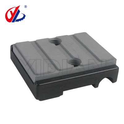 China 80*72mm Edge Banding Machine Spare Parts Conveyance Chain Pad Chain Block For NANXING for sale
