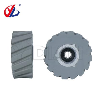 China PSW018 62 * 8 * 25 mm persrol rubberen wiel voor CNC-kantenverlijmer Te koop