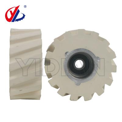 China φ65*φ8*28mm Pressure Roller Rubber Wheels For Woodworking Edge Banding Machine for sale