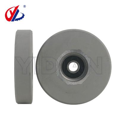 China Ruedas de rodillos de presión de goma PSW038 φ65*φ8*14mm para máquina de bandas de borde en venta