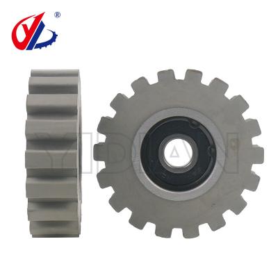China 70*12*20mm Rubber Press Roller Press Wheel With Bearing For Edgebander for sale