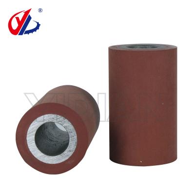 China Rubber Roller Rubber Wheel 30*14*50mm Edge Banding Machine Spare Parts for sale
