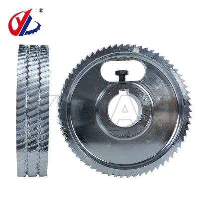 China Piezas de repuesto para ruedas de acero de 140xH0x35mm para máquinas de carpintería, moldeadora de cuatro lados en venta