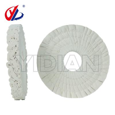 China Disco polidor de algodão 180X50X20mm para trabalhar madeira Disco polidor de algodão não penteado à venda
