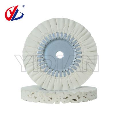 China BW016 200X19X20 Cotton Buffing Wheels With Steel Core For Woodworking Edgebander for sale