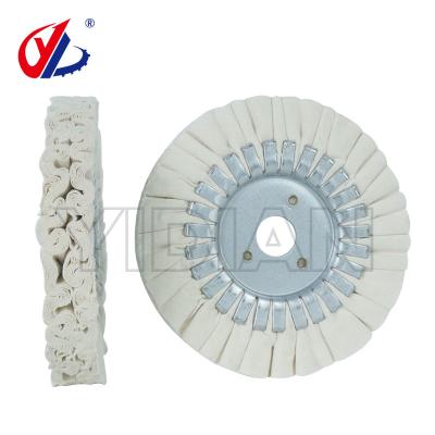 China SCM Cotton Wheel Polishing 150X19X20mm CEHISA Edgebander Buffing Cotton Wheel for sale