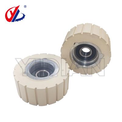 China Espesor de 28 mm PSW035 φ65*φ12*28 mm Roller de goma para la máquina de banda de borde en venta