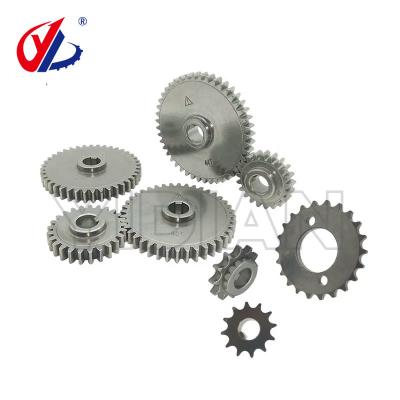 China Woodworking Power Feeder Parts Steel Gear Wheel Woodworking Feeding Machine Parts for sale