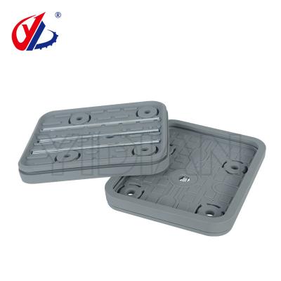 China Single Or Dual Channel Lower Rubber Suction Plate 140*115*17mm On HOMAG CNC Drilling Machine à venda
