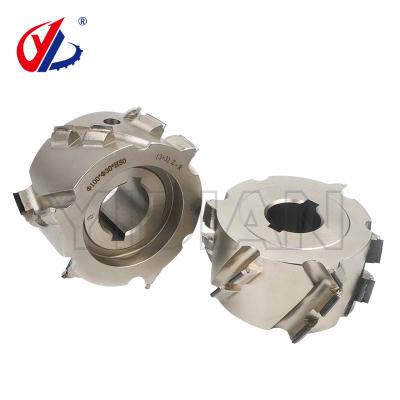 China 1 Pair 100X30XH50 Diamond PCD Woodworking Machinery Tools PCD Pre Milling Cutter for sale
