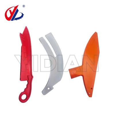 China Distribución de cuchillos / capuchón para el polvo / cortador de empuje para sierra circular de mesa corredera en venta