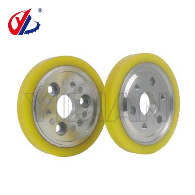 China PU Feeding Wheels For Woodworking Four Side Planer Machines D=120, ID=30, H=20mm for sale