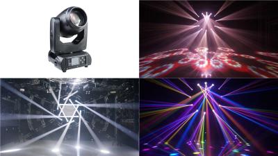 China 150Watt Moving Head Stage Lights For Club / Two Color Wheel Beam Led Wash Light for sale