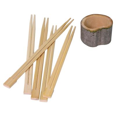 China Custom printed opp wrapped disposable bamboo chopsticks 18cm 21cm 23cm for sale