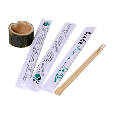 Κίνα Μίας χρήσης Chopsticks μπαμπού εργοστασίων της Κίνας που γυαλίζουν το σύνολο που συσκευάζεται προς πώληση