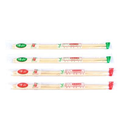 China 20cm 23cm Personalized Chopsticks Bamboo Plastic Bag Packing Chopsticks for sale